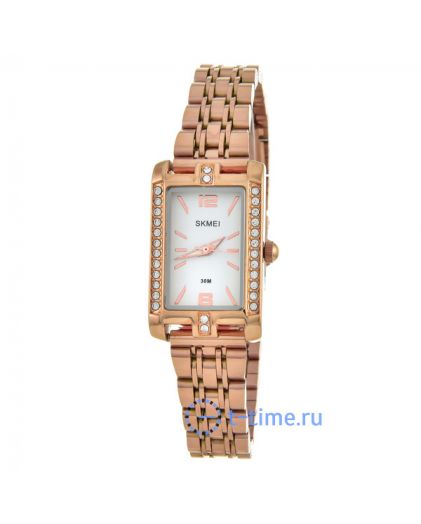 SKMEI 1690SRG rose gold case mesh