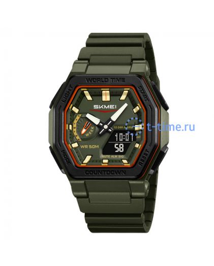 Skmei 2438AG army green