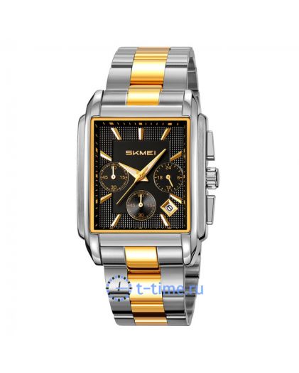 Skmei 2339STGDBK silver/gold/black-steel