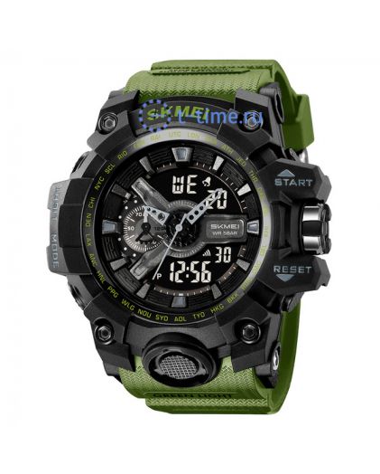 Skmei 2396AG army green