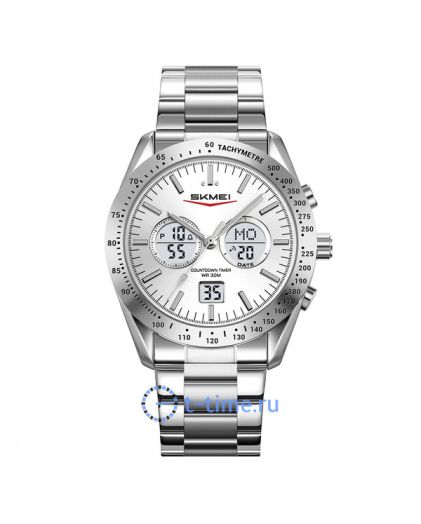 Skmei 2503SISIWT silver/silver/white-stainless steel