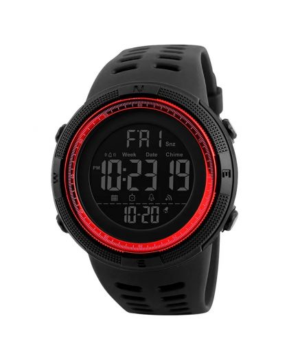 Часы SKMEI 1251 black/red