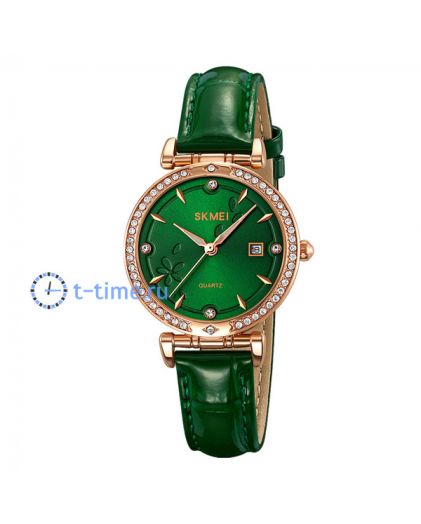 Skmei 2169RGGN rose gold/green