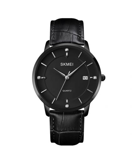 Часы SKMEI 1801LBKBK black/black leather