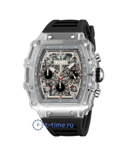 Skmei 2305WTBK white-transparent/black