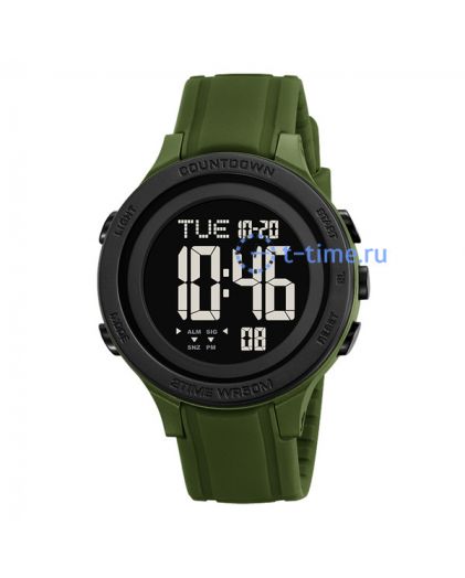 Skmei 2458AG army green