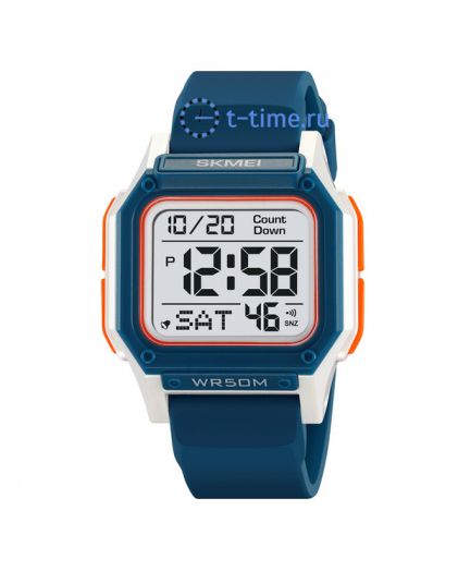 Skmei 2537WTBU white/blue