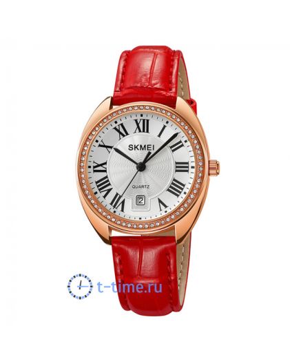 Skmei 2183RGRD rose gold/red