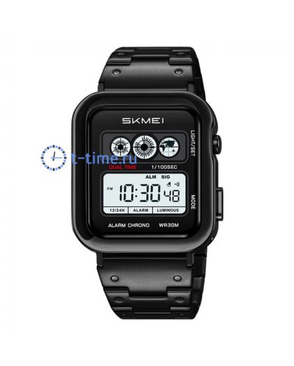 Skmei 2504BK black-steel