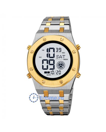 Skmei 2073TGDWT silver/gold-white
