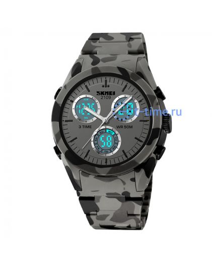 Skmei 2109CMGYBK gray camo-black