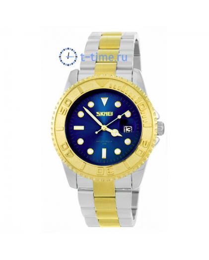 Skmei 9295TGDBU silver/gold-blue