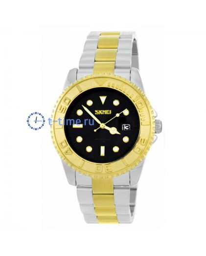 Skmei 9295TGDBK silver/gold-black