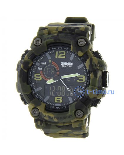 Часы SKMEI 1520 green camouflage