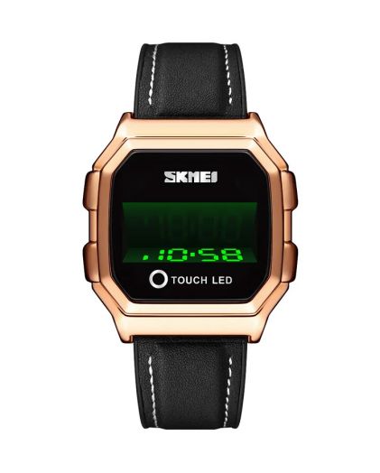 Часы SKMEI 1650LRG rose gold-Leather