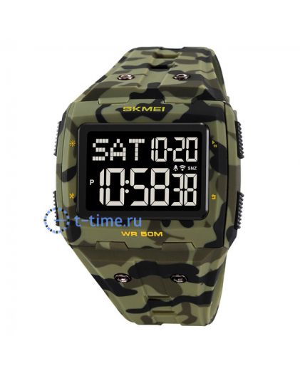 Skmei 2186CMGN army green camouflage