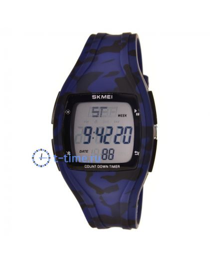 Часы SKMEI 1610CMBU blue camo