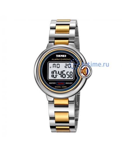 Skmei 2285TSI silver/gold