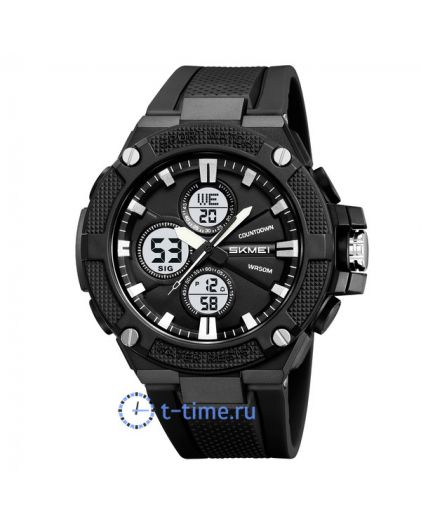 Skmei 2604BKWT black-white