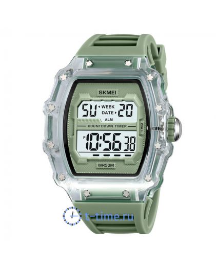 Skmei 2296LTGN white-transparent/light green Skmei 2296LTGN white-transparent/light green