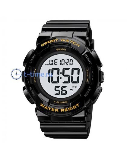 Skmei 2081BKGDWT black/gold-white