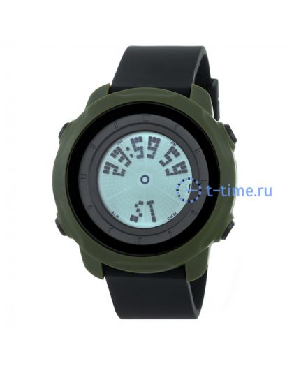 Skmei 1571AGWT army green/white