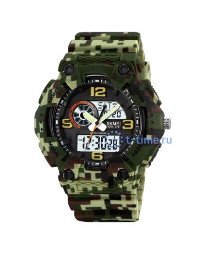 Skmei 2397CMGN army camo