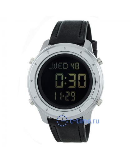 Skmei 1864LSIBK silver/black-leather