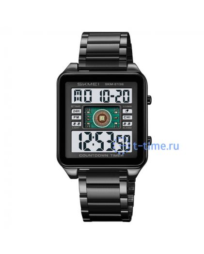 Skmei 2136BKWT black/ white