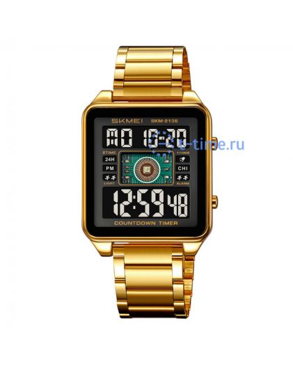 Skmei 2136GDBK gold/black