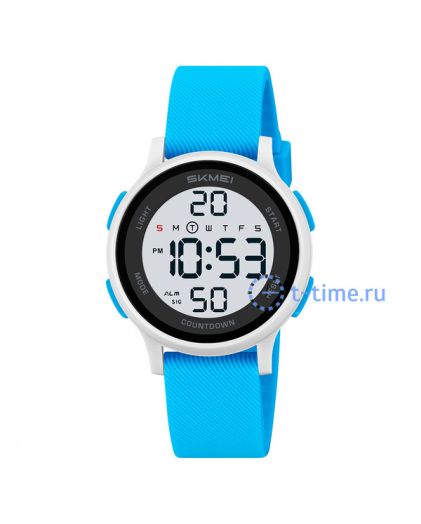 Skmei 2427WTLKBU white/light blue