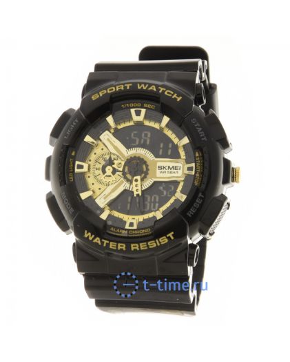 Часы SKMEI 1688 black/ gold