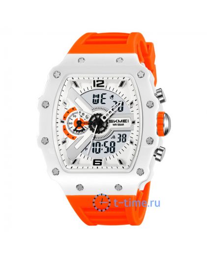 Skmei 2398WTOG white/orange