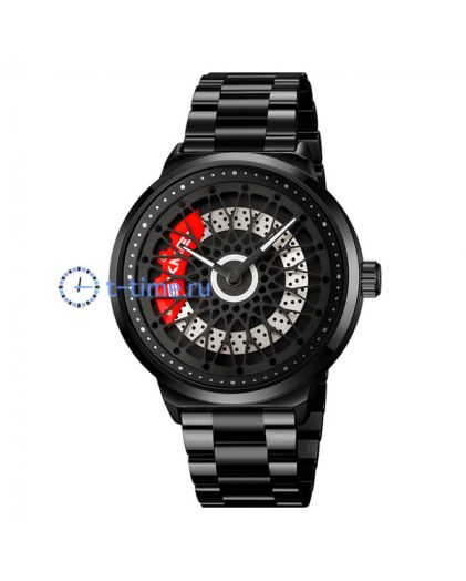Skmei 2356SBK black-steel
