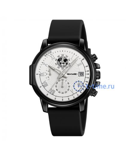 Skmei 2468BKBKWT black/black/white
