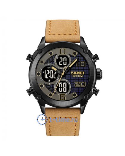 Skmei 1975LLTBNBK light brown/black-leather