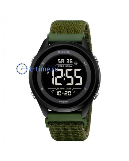 Skmei 2498NAGBK army green/black-nylon