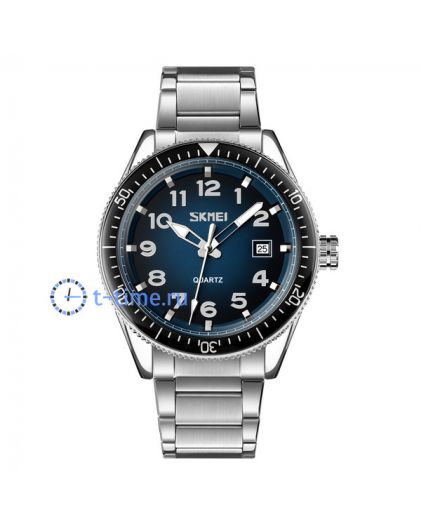 Skmei 9232SSIBU silver-blue steel