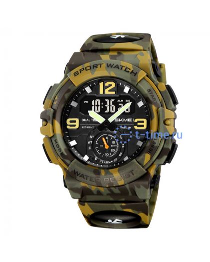 Skmei 2341CMGN army green camo