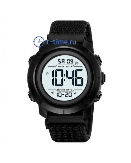 Skmei 2497NBKWT black/white-nylon