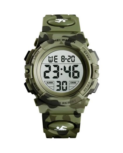 Часы SKMEI 1548CMGN army green camouflage