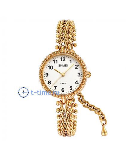 Skmei 2548GDWT-AC gold/white(number)