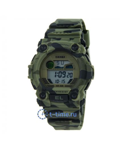 Skmei 1635CMGN army green camouflage