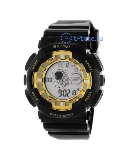 Skmei 2035BKGDWT black/gold-white