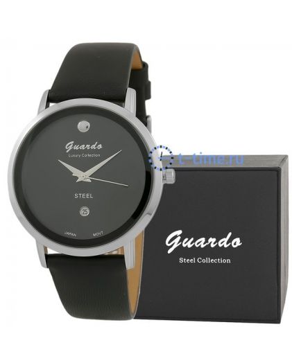 Часы GUARDO S0690 корп-хр циф-чер Часы GUARDO S0690 корп-хр циф-чер