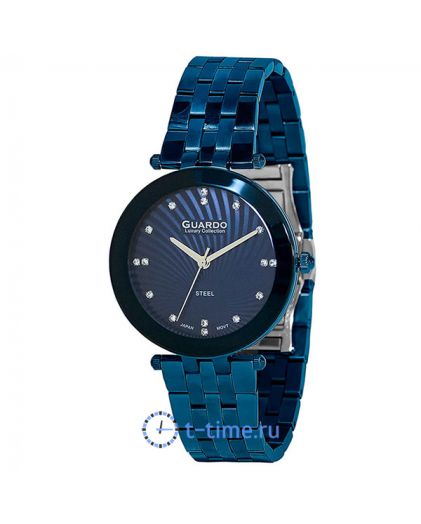 Часы GUARDO S2066-7 корп-син циф-т.син
