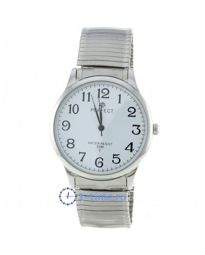 Часы PERFECT A4021B корп-хр циф-бел с чер