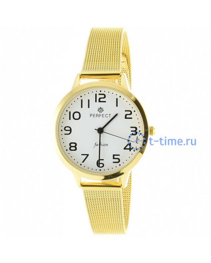 Часы PERFECT F102 корп-жел циф-бел