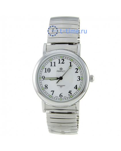 Часы PERFECT X992 корп-хр циф-бел с серым резинка