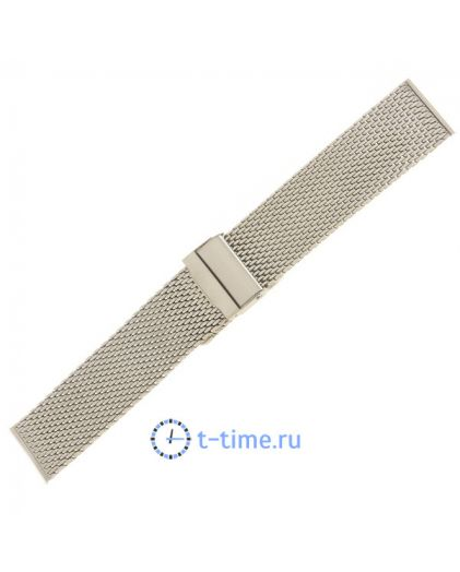 Браслет PERFECT 24мм 10-24SI сетка крупная хром